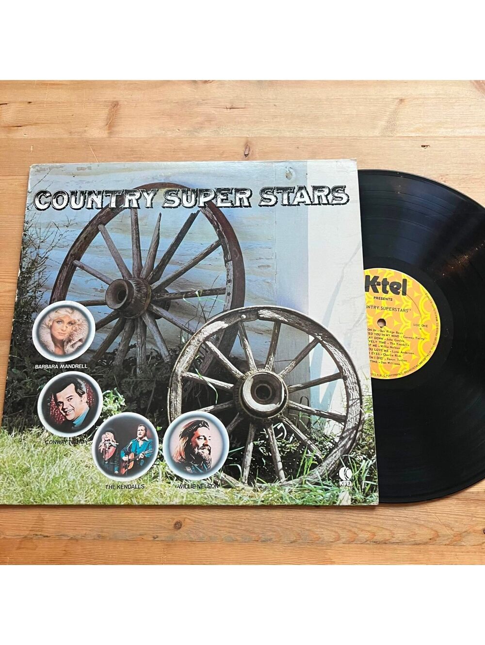 Various - Country Superstars 33rpm VG+ VR15